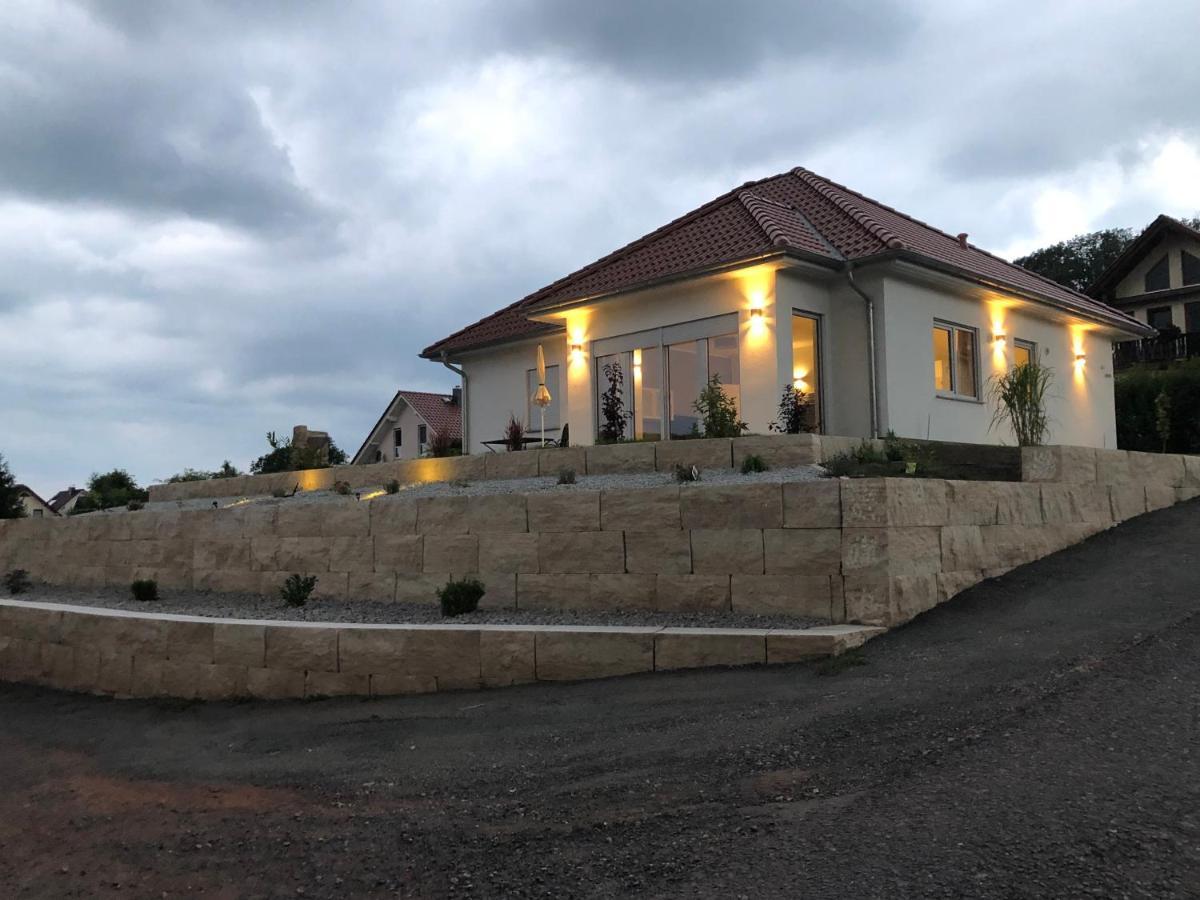 Ferienhaus Blick Zum Rennsteig Etterwinden Bagian luar foto